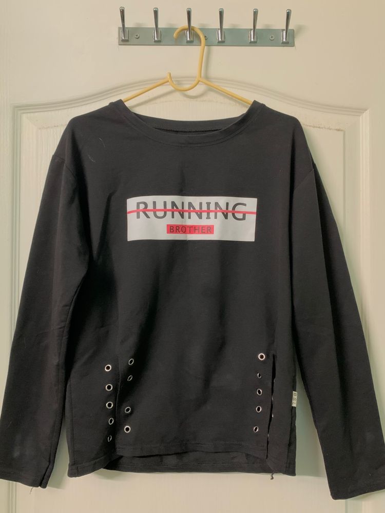 full sleeve t shirt with cuts