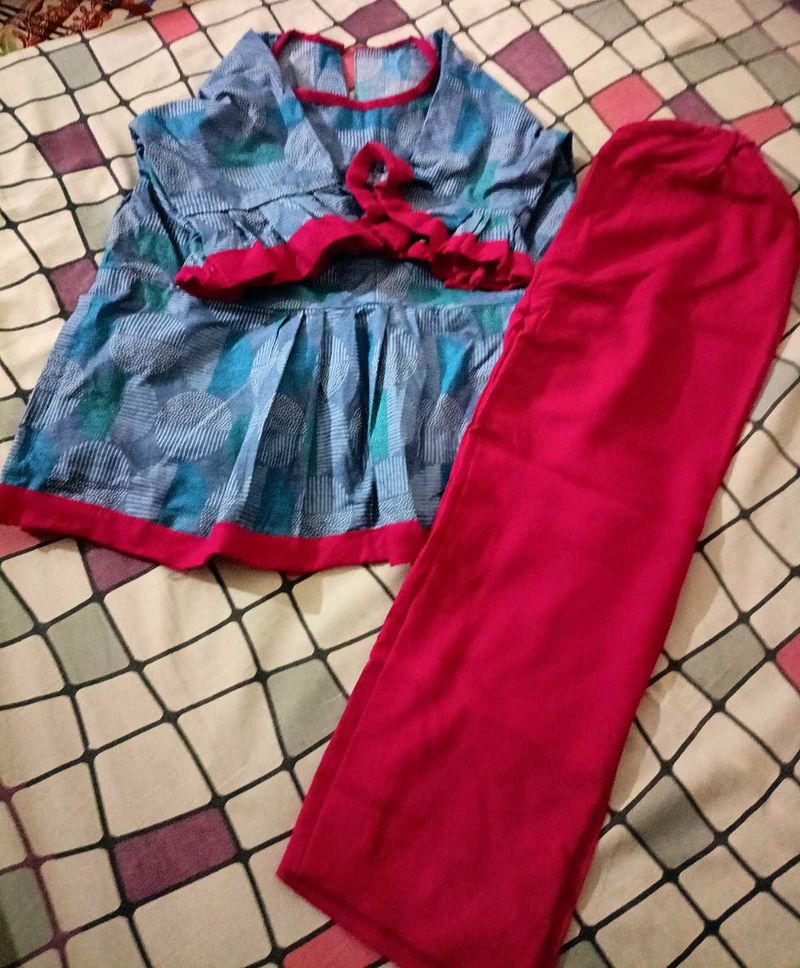 Naira Cut Cotton Suit