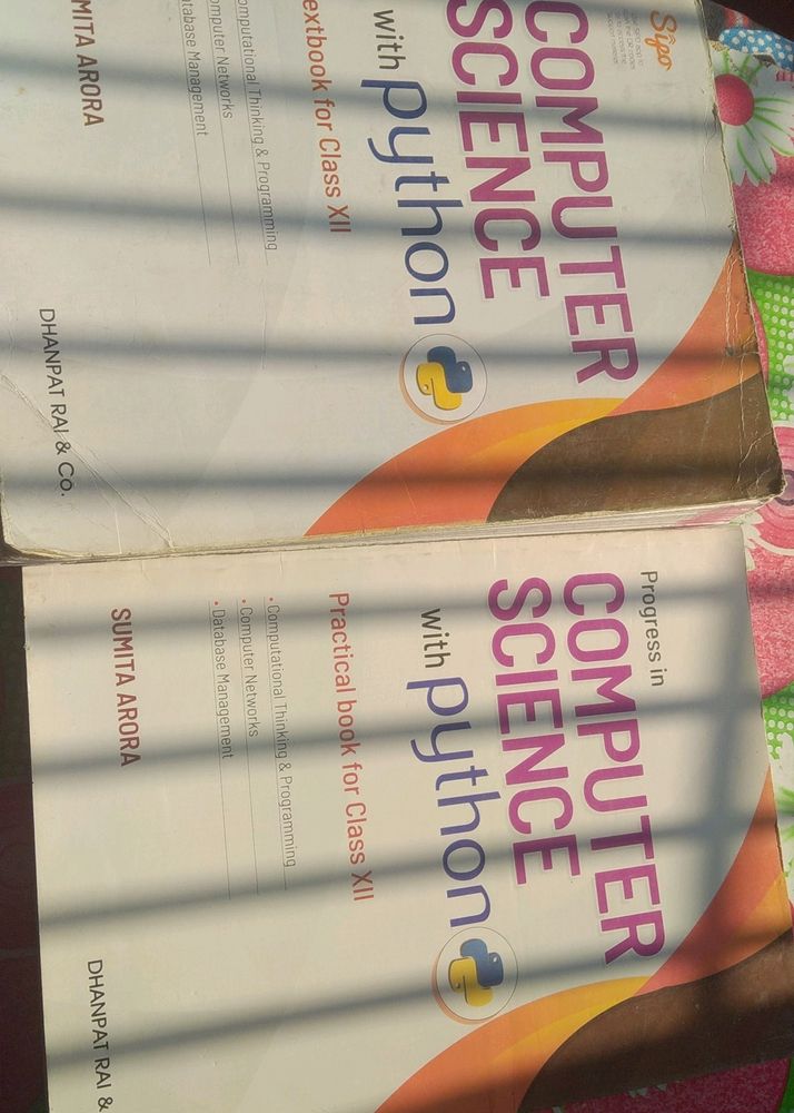 Class 12 CS Sumita Arora +Practice Book(2022-2023)