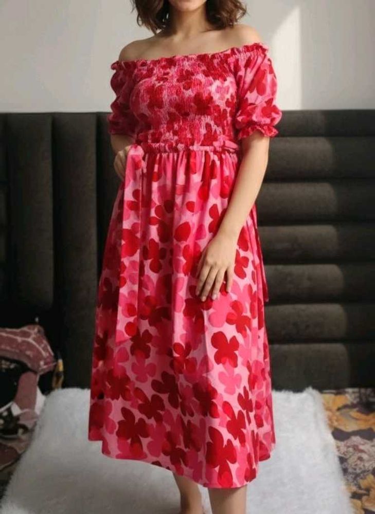 🆕✅BRAND New Floral Off-Shoulder Dress🆕✅