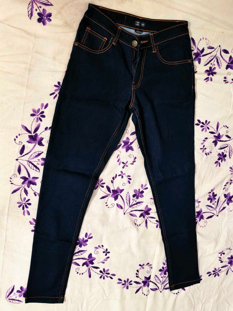 DNMX Dark Blue Skinny Jeans