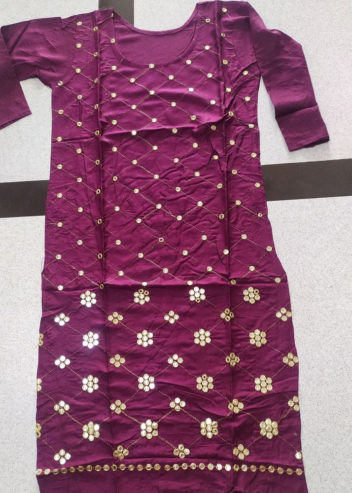Women  Embroidery Kurti