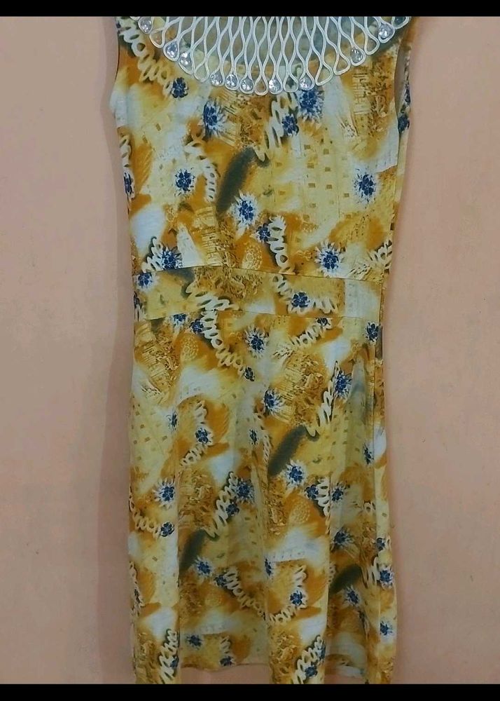 Stylish Printed Dress