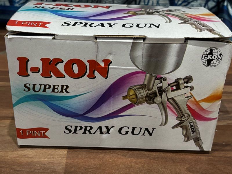 Ikonspray 1/2 Paint Spray Gun with Aluminum Body