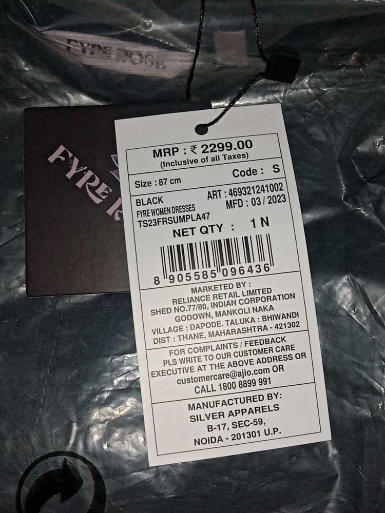 SALE NEW Elegant Black Button-Down Shirt Dress