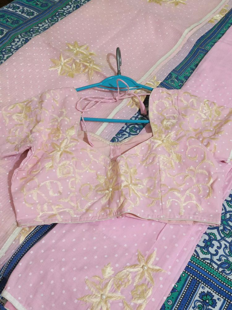 Pink Mehkhala Chador
