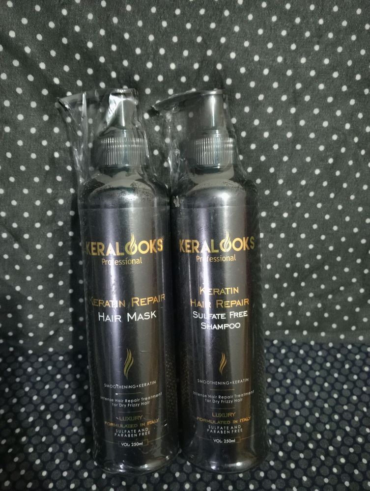 Keralook_professional Shampoo + Mask Combo