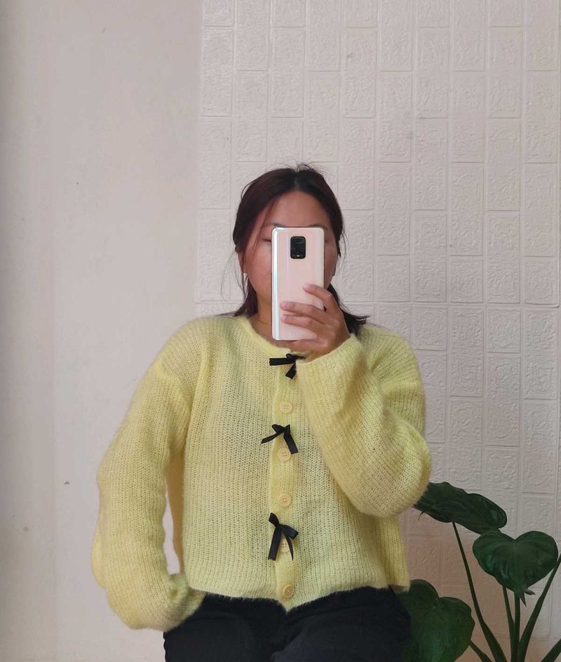 Bow Cardigan