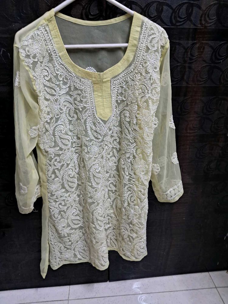 Cute Chickinkari Kurta