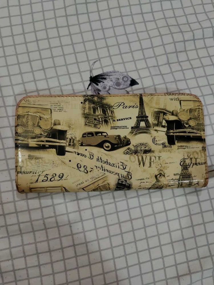 Paris Print Wallet
