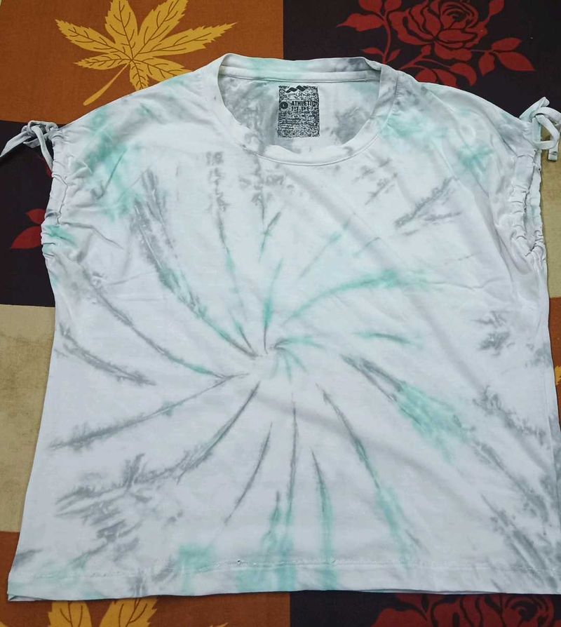 A Tie-Dye White Top
