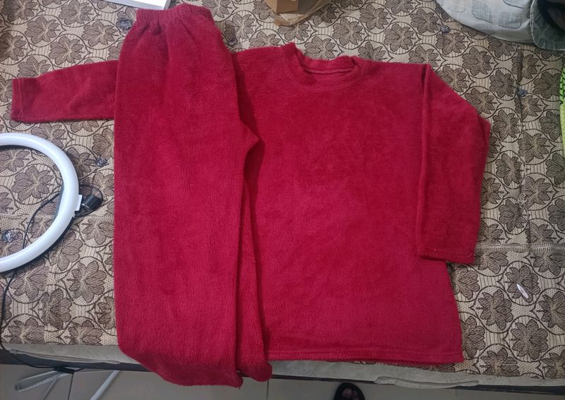 Winter Night Suit For Woman