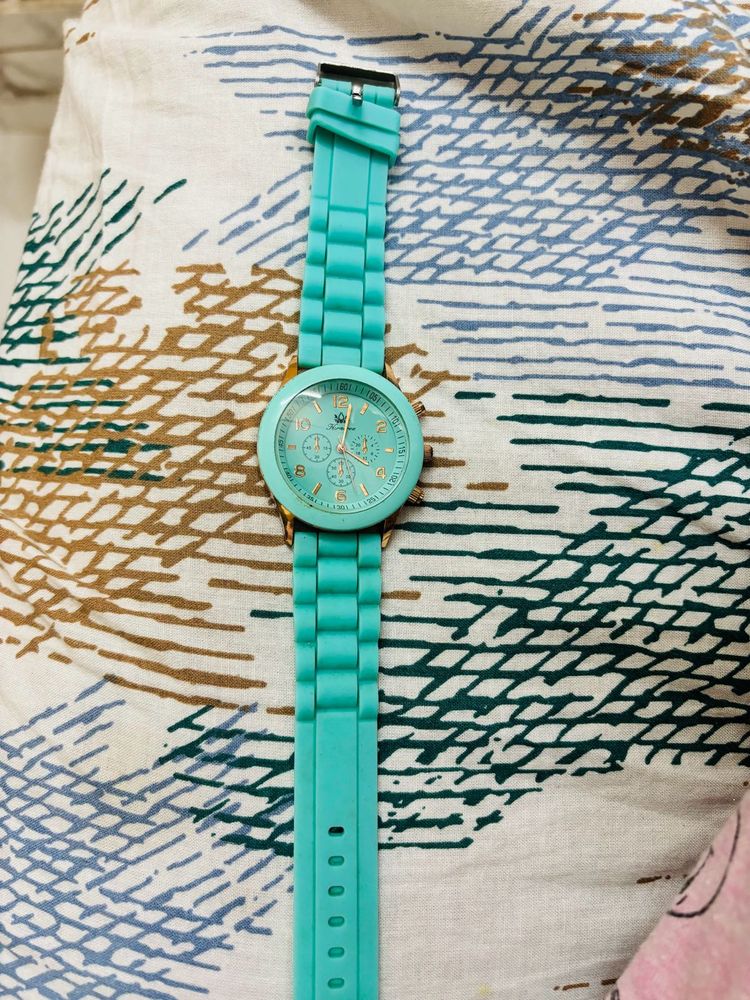 Cyan Blue Watch