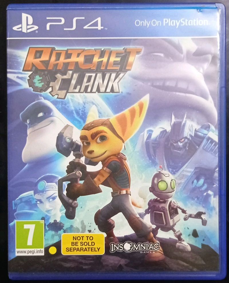 PS4 RATCHET &amp; CLANK [7™ www.pegi.info]