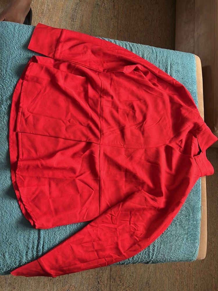 Red Long Sleeve Shirt