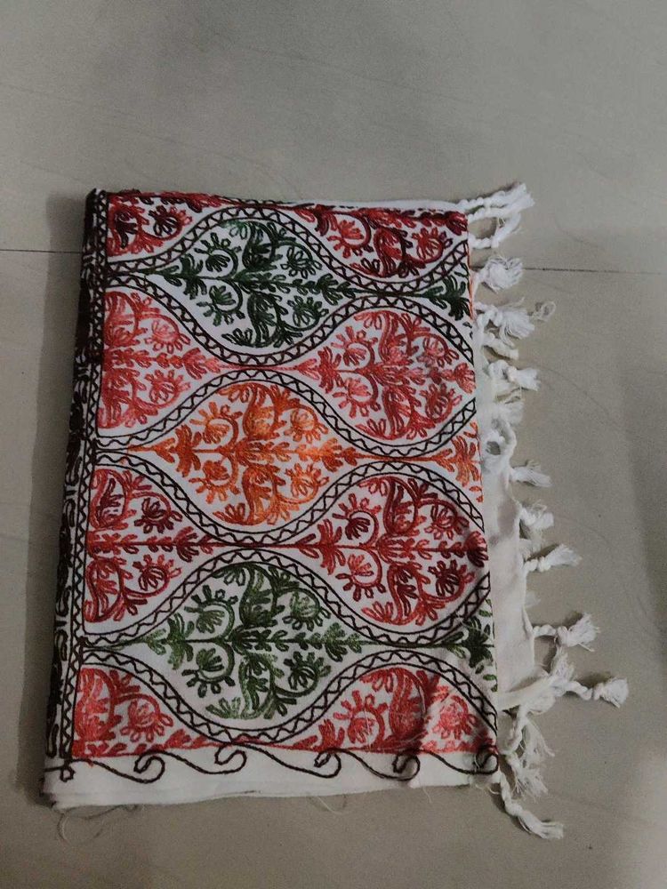 Embroidered Shawl Scarf kashmiri brand new