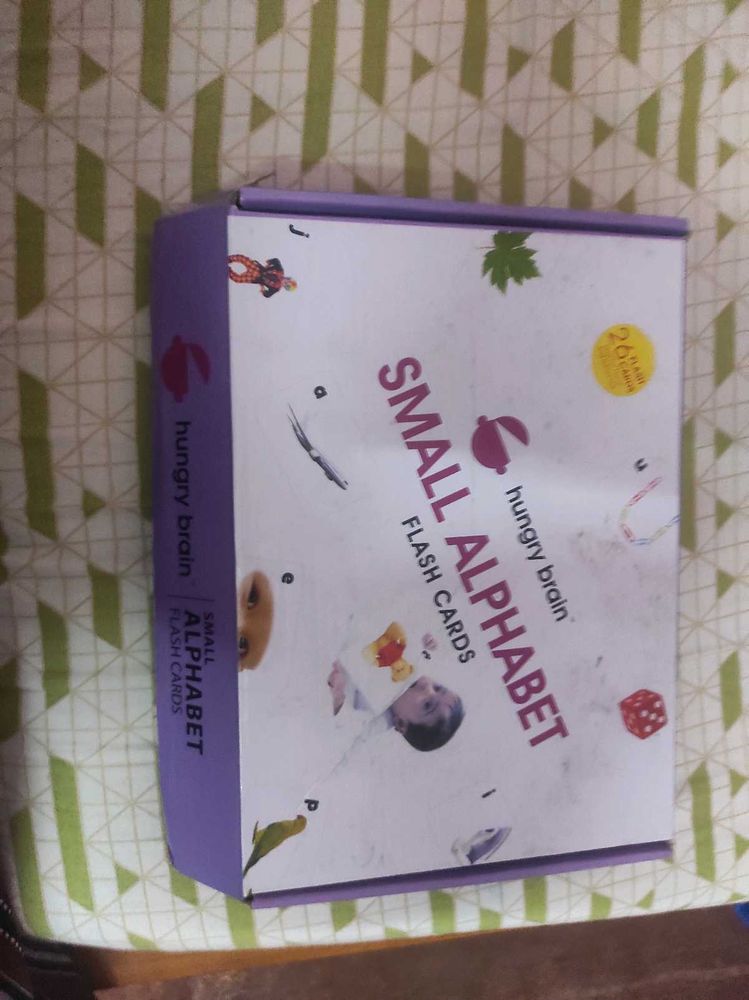Hungry Brain Small Alphabet Flash Cards