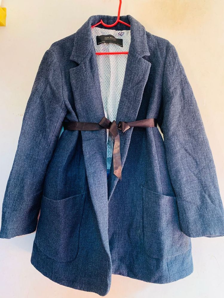 Zara Blue Coat