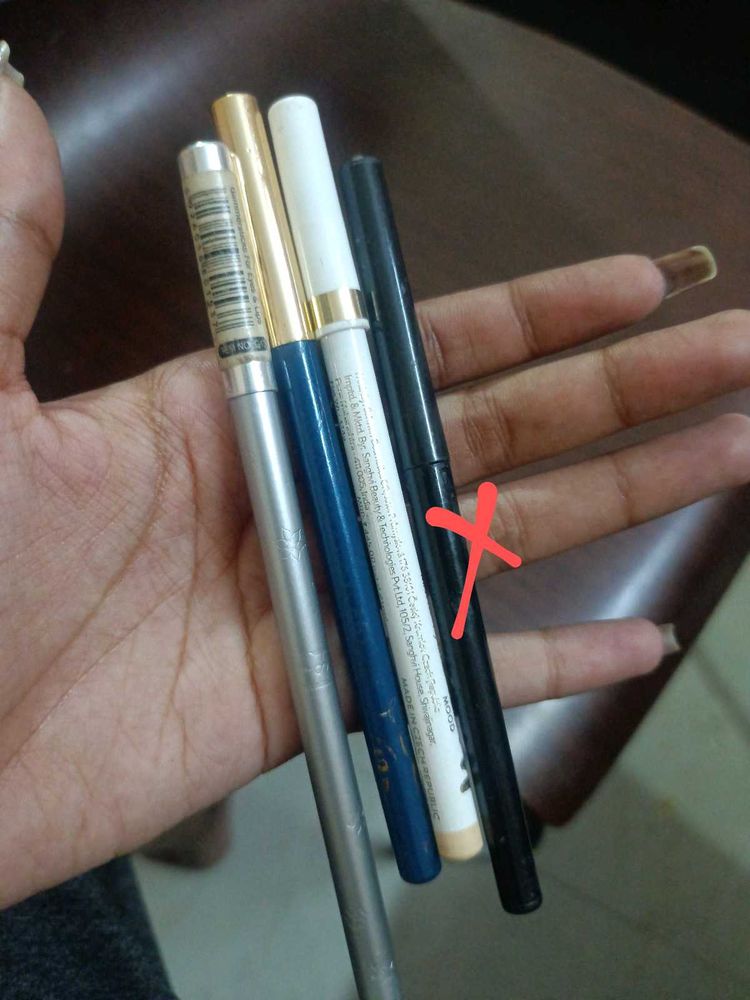 Combo Of Three Kajal Pencil