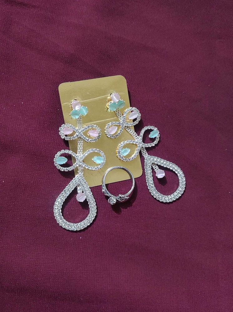 Earring &amp; Ring Set