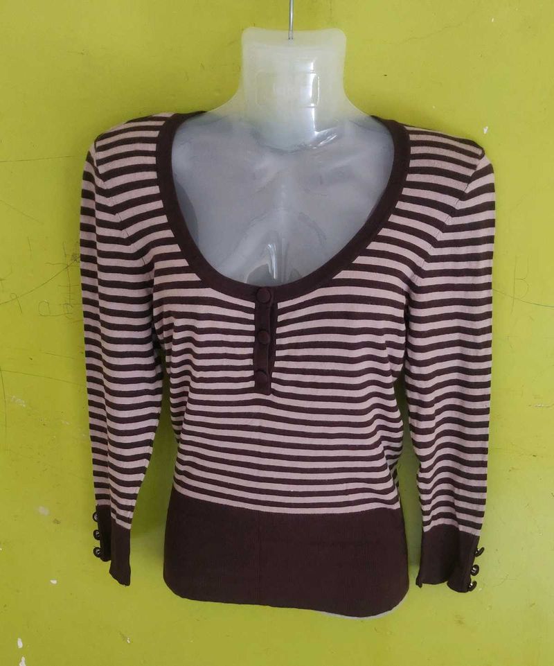 H&amp;M striped Top