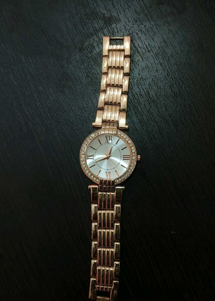 Elegant Rose Gold Watch