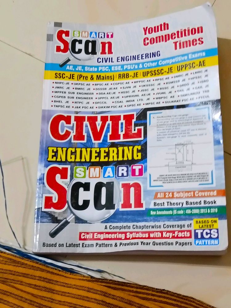 Civil Engineering Smart Scan Book