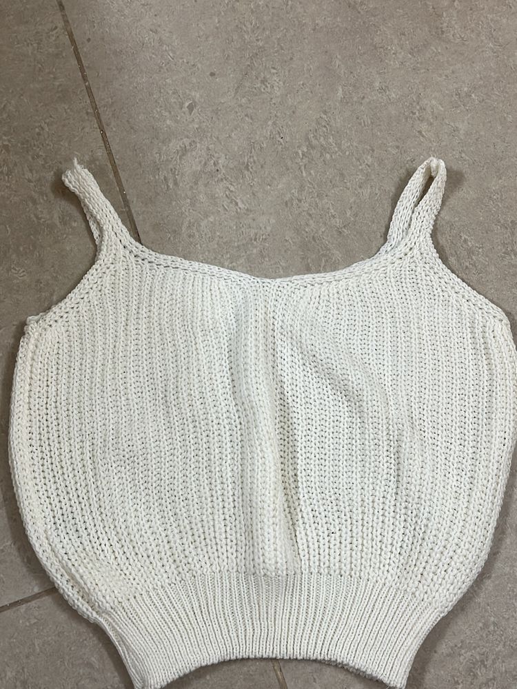 Imported Crop Top Knitted