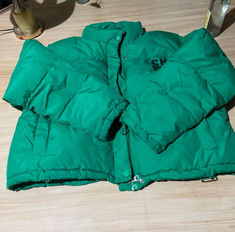 Green Puffer Jacket