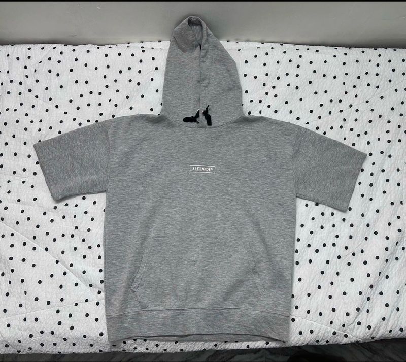 Gray Alexander Hoodie Tee