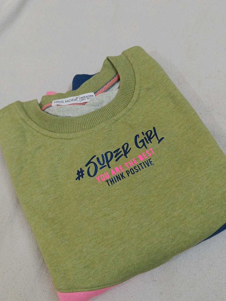 Cute Super Girl Sweatshirt
