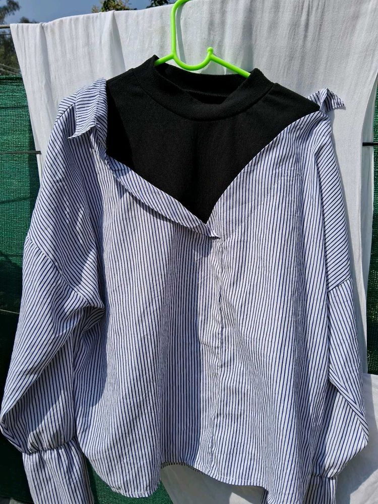 Women&#39;s Dolman Sleeve Oversized Shirt