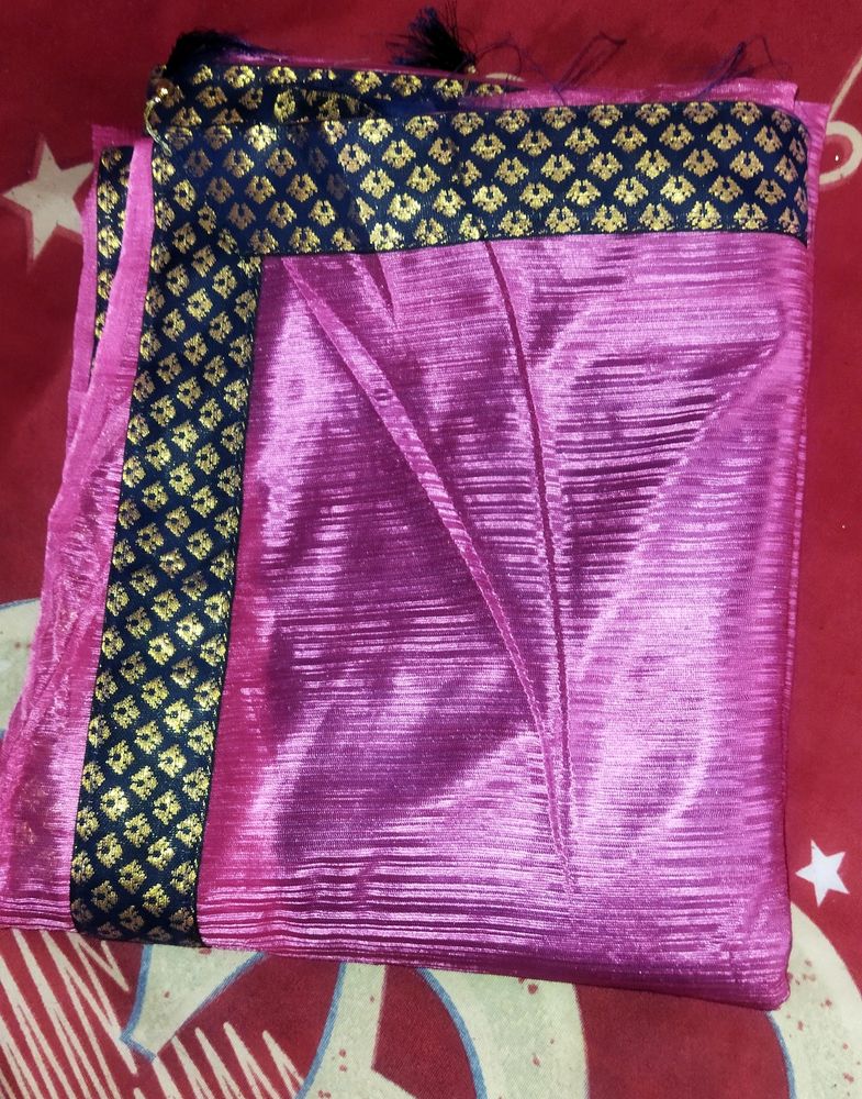 New Sari With Blauj