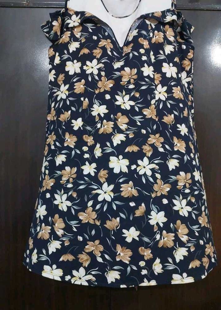 Floral Print Mini Dress