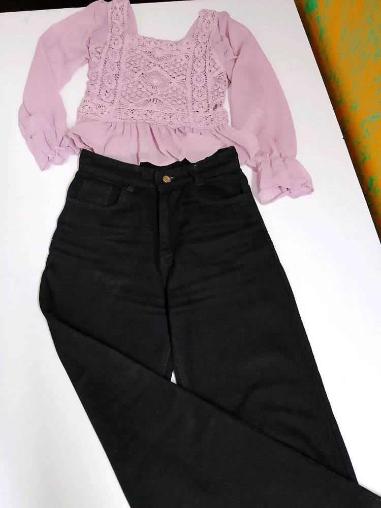 Black Jeans Clearing The Stock