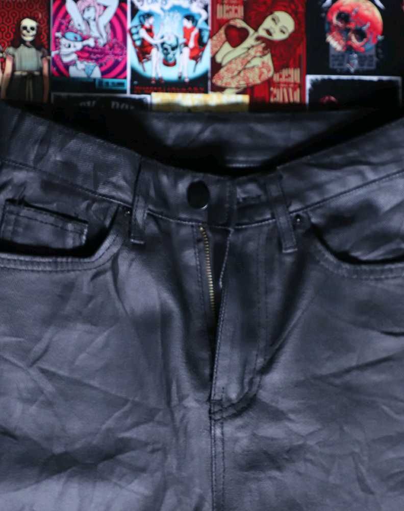 Black Leather Pants