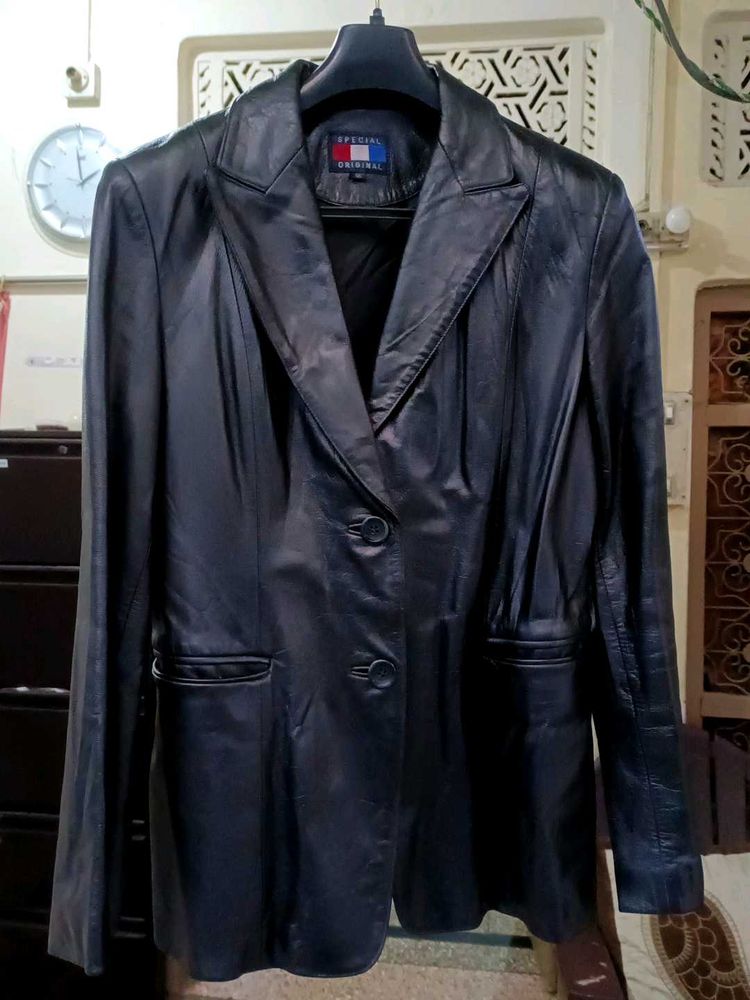 Leather Coat
