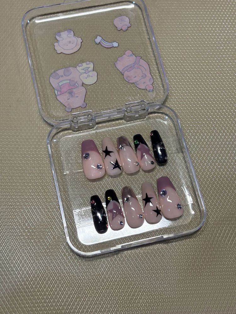 Kawaii Cartoon Press-On Nails