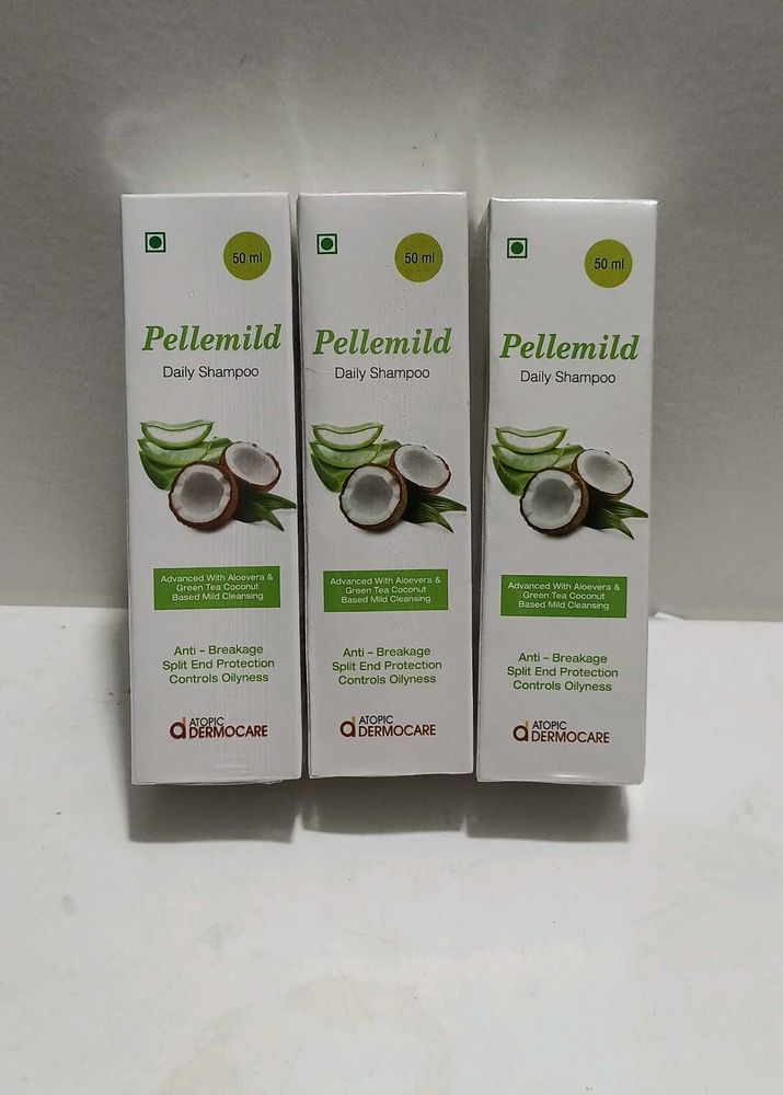 Pellemild Daily Shampoo Bundle Of 3