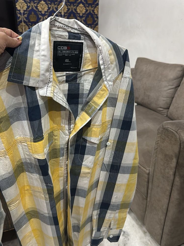 CDB Plaid Button-Down Shirt