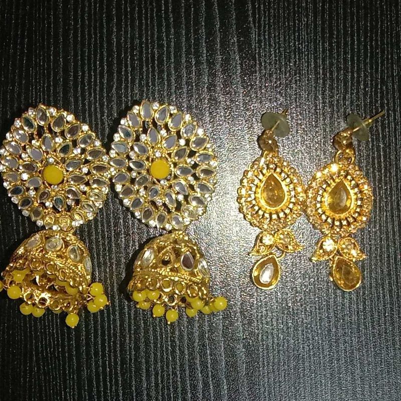 ✨Golden Earrings Combo✨