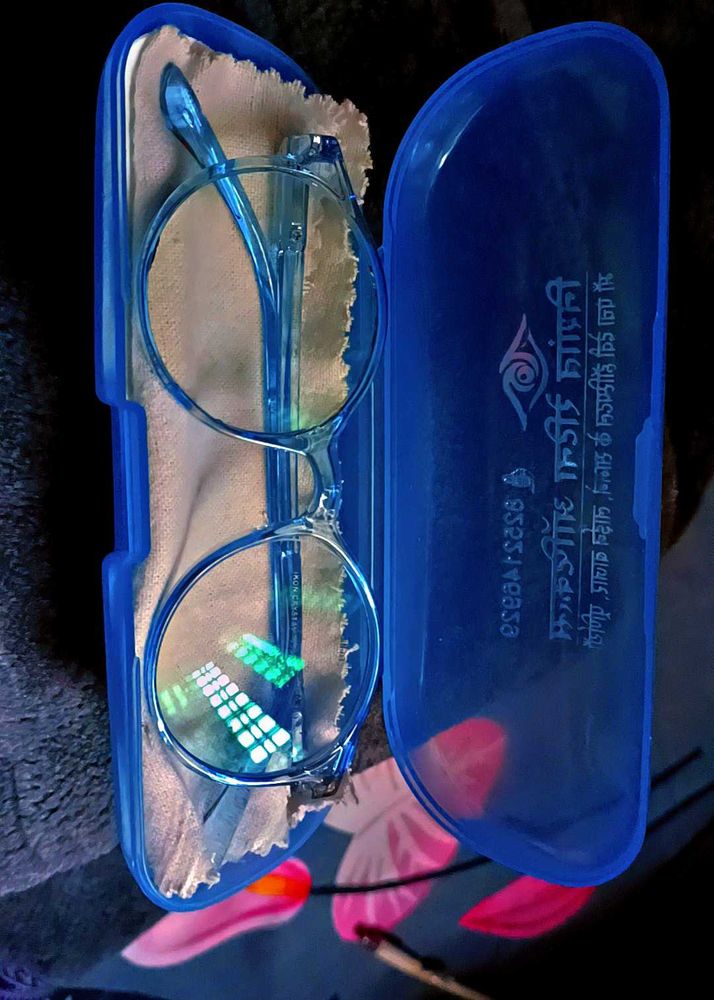 Blue Cut Glass With Uv Protection Chasma ❤️