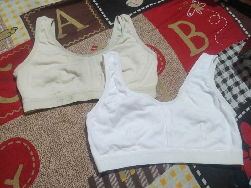 Cotton Sports Bra Combo (2 pcs)