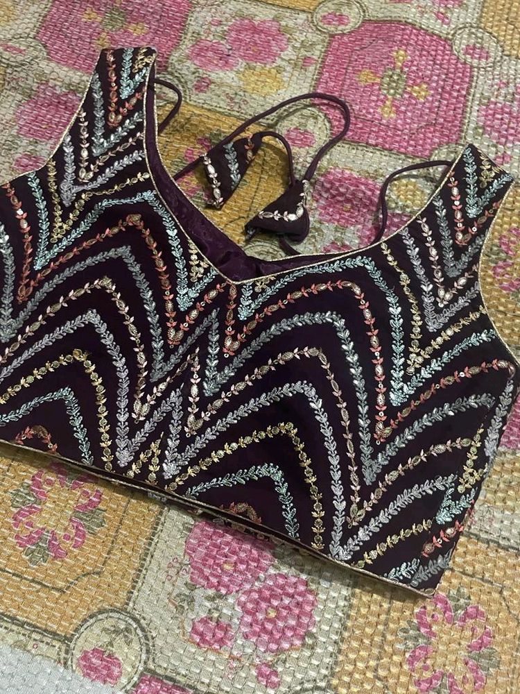 Beautiful Lehenga With Sequence Work