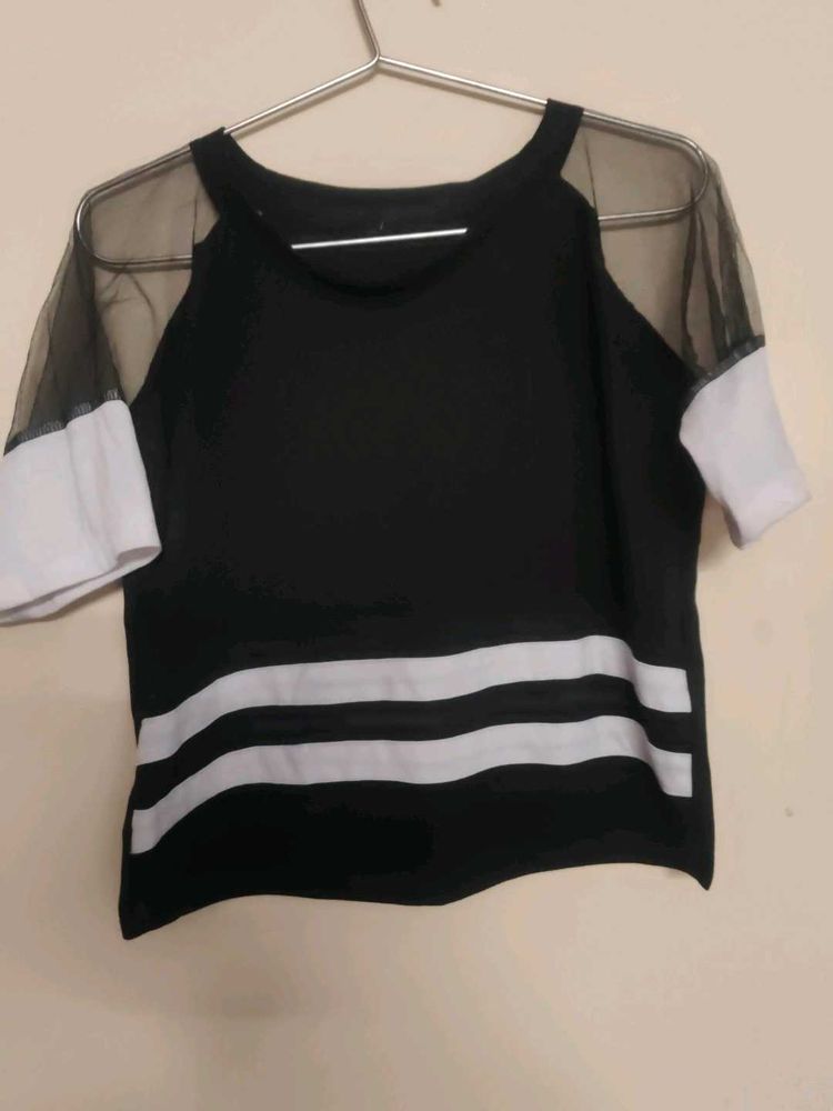 Stylish Black &amp; White Top