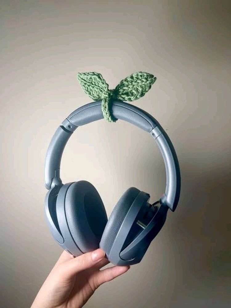 Crochet Sprout 🌱 For Headphones ( 1 Pc )