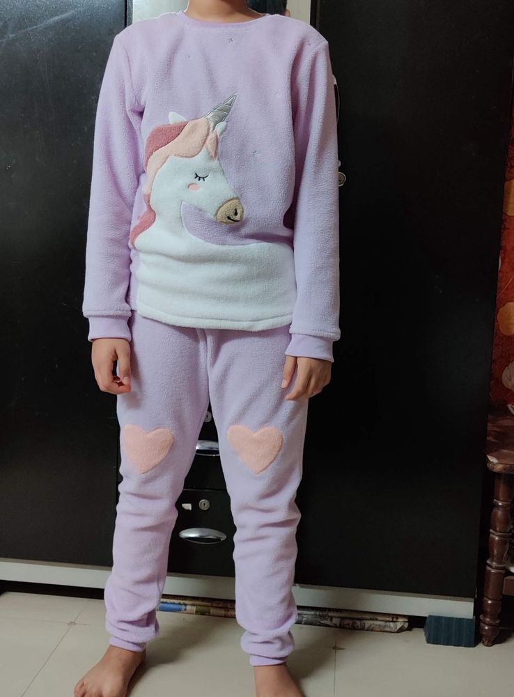 Adorable Unicorn Pajama Set
