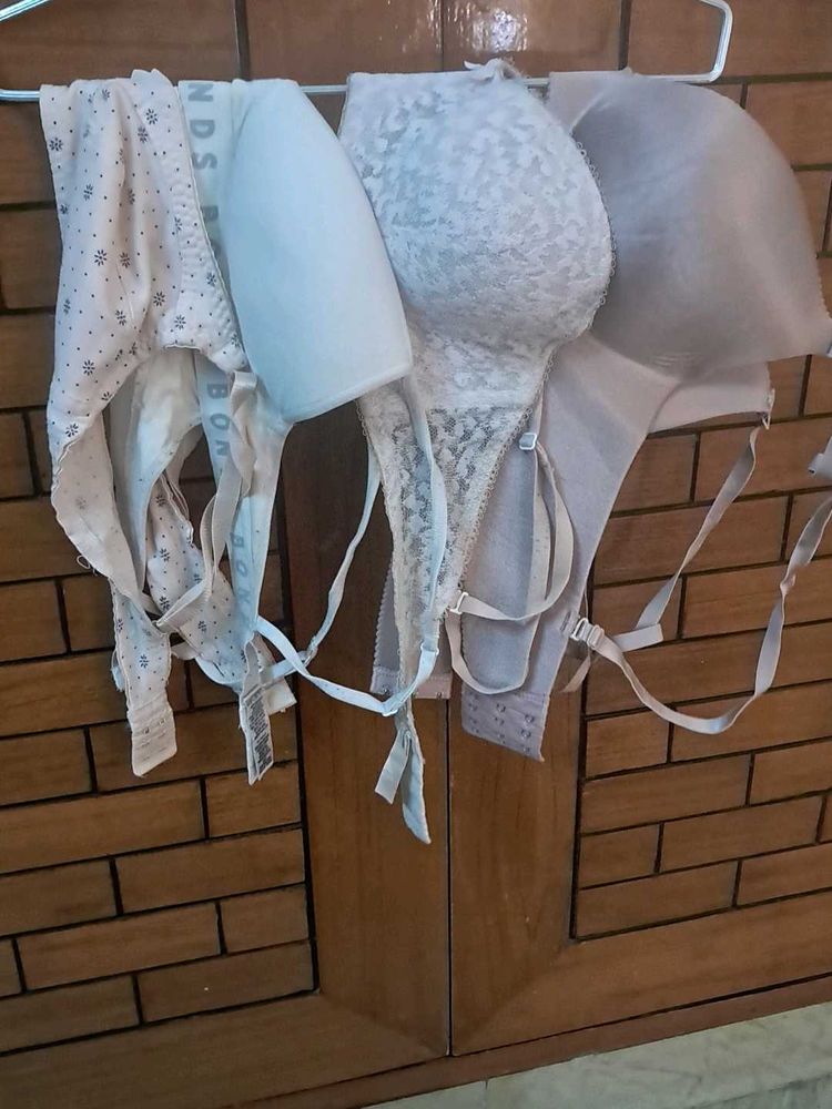Combo Of Four Imported Fabric Bra