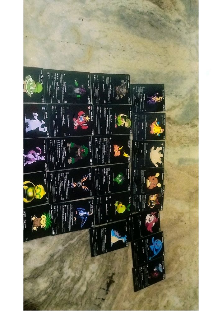 Pokemon Black Rare Cards