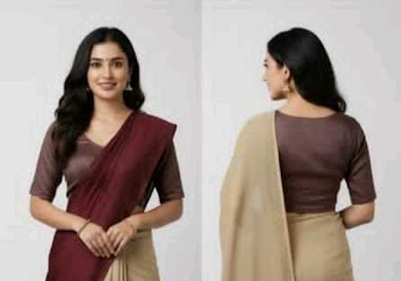 Tailor made Tussar Blouse